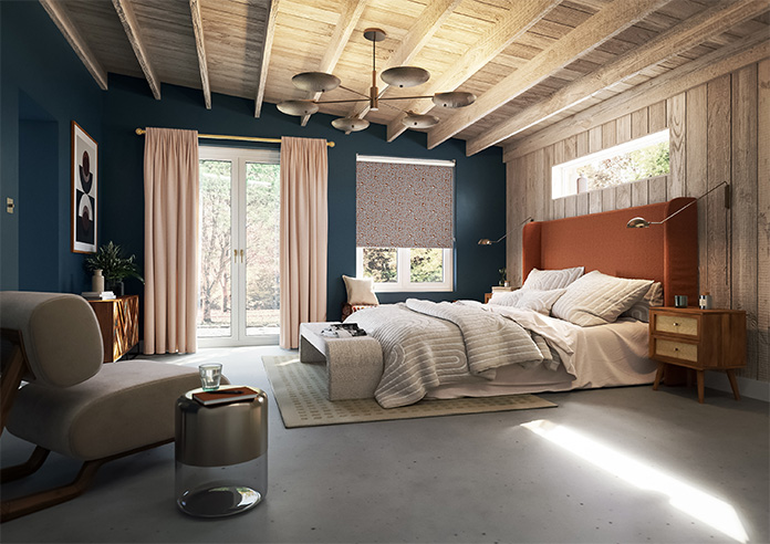 Leopard Luxe, Rust - Roller Blind - Image 7